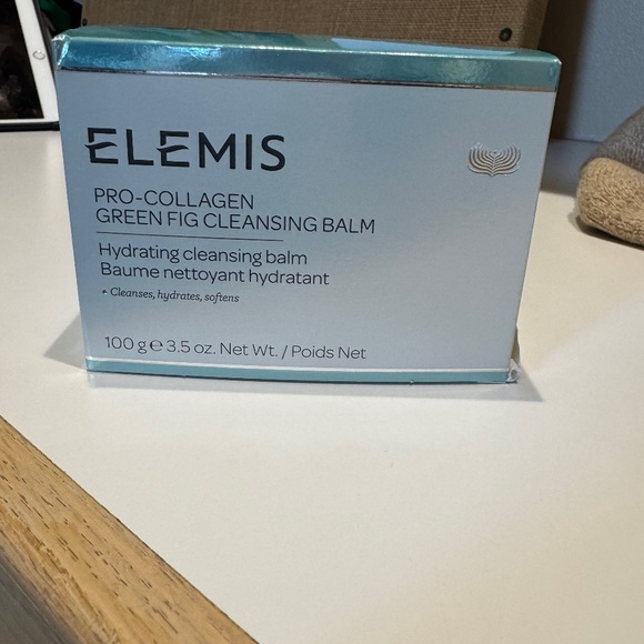 NEW/ UNUSED IN BOX ELEMIS PRO COLLAGEN GREEN FIG CLEANSING BALM 100 G - Picture 1 of 4